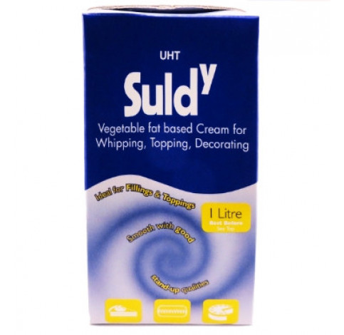 Вершки кондитерські tm "Suldy" 1 л Вершки кондитерські tm "Suldy" 1 л